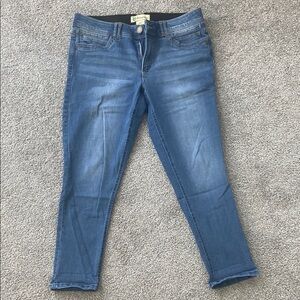 Democracy Women's Skinny Jeans - Dark Blue
